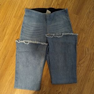 High Waist Flare Denim